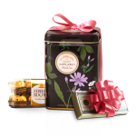 Tenge with Tea and Chocolates