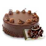 Dram with a Chocolate Cake