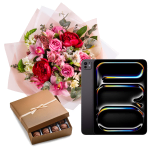 iPad PRO and Pink Blooms Gift Set