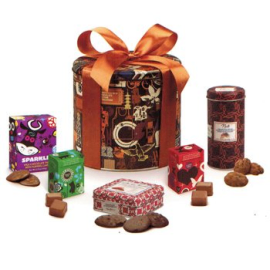 Festive Wrapped Chocolates