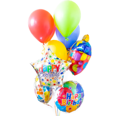 Birthday Balloon and Chocolate Set